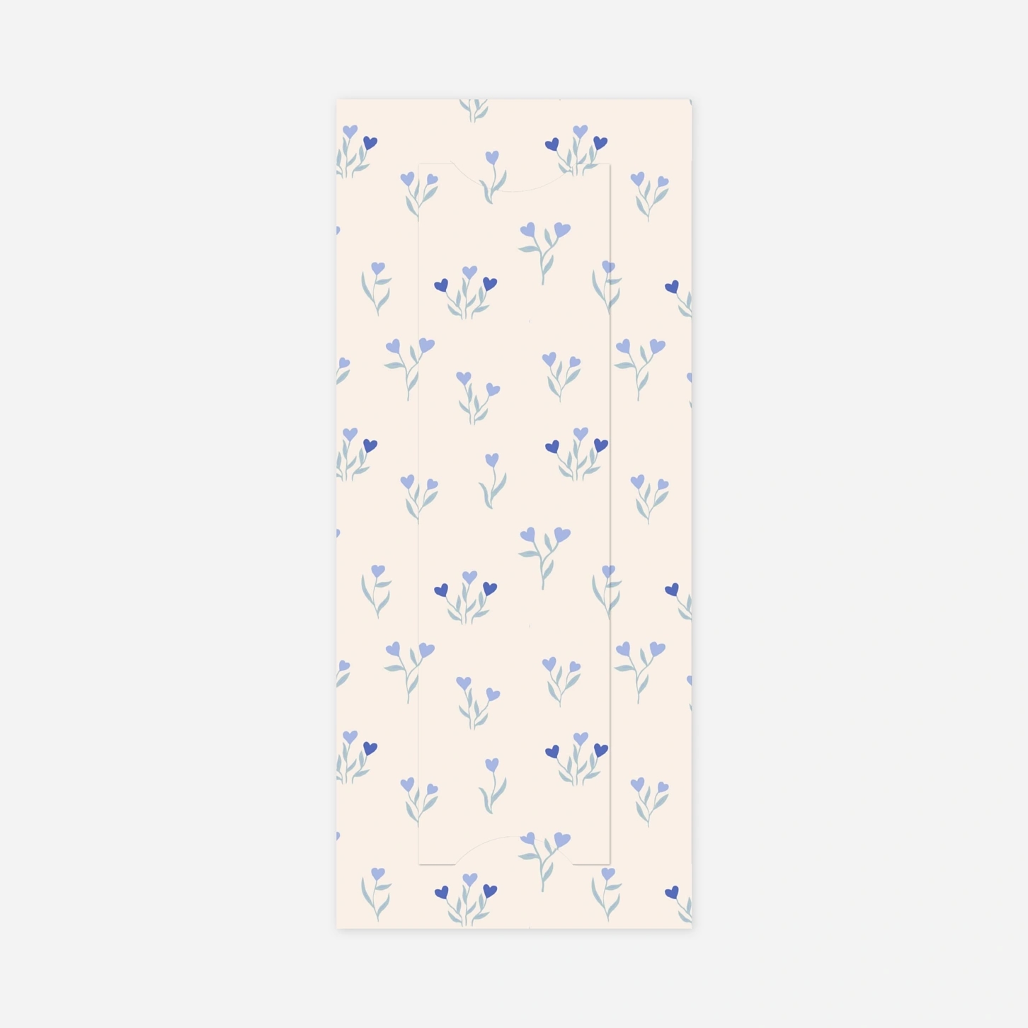 Geburtskarte Blumengarten