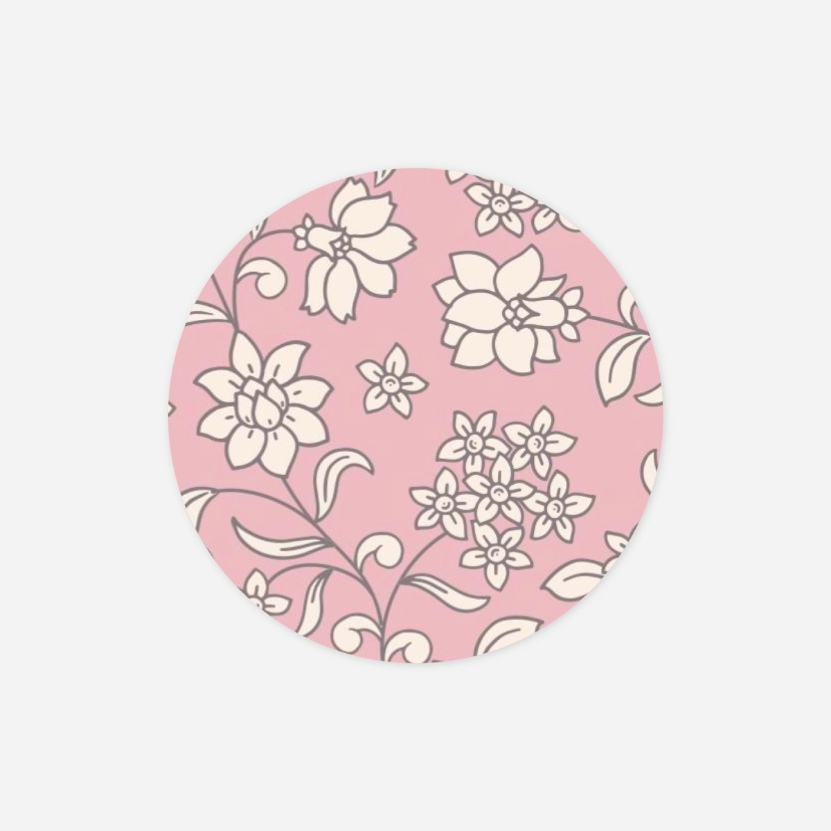 Aufkleber (Gastgeschenk) Blühende Zweige