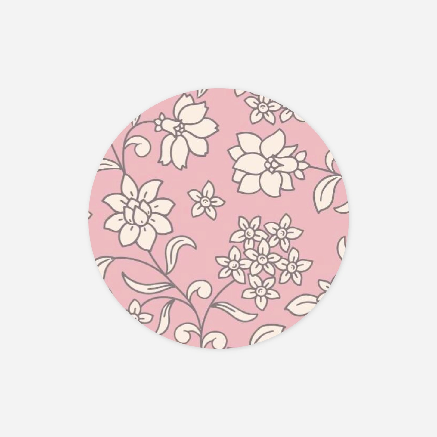 Aufkleber (Gastgeschenk) Blühende Zweige