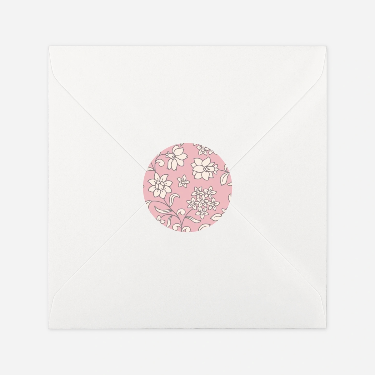 Aufkleber (Gastgeschenk) Blühende Zweige