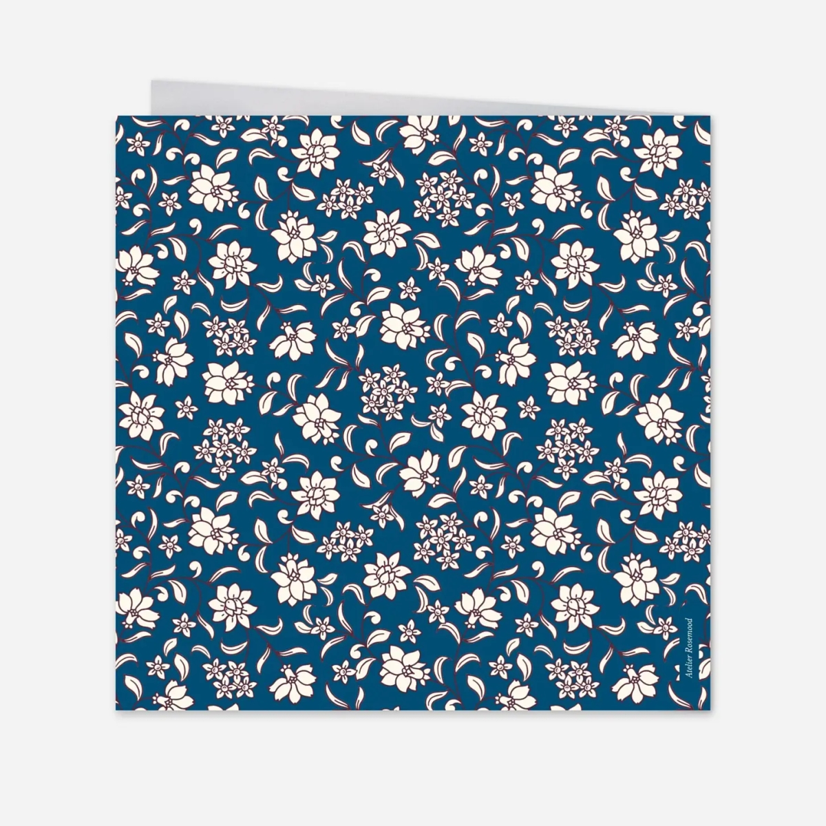 Weihnachtskarte Blühende Zweige