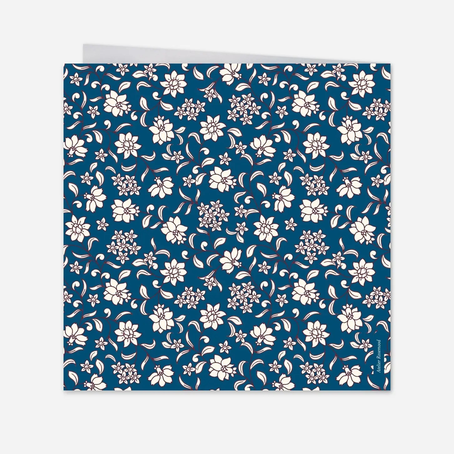 Weihnachtskarte Blühende Zweige