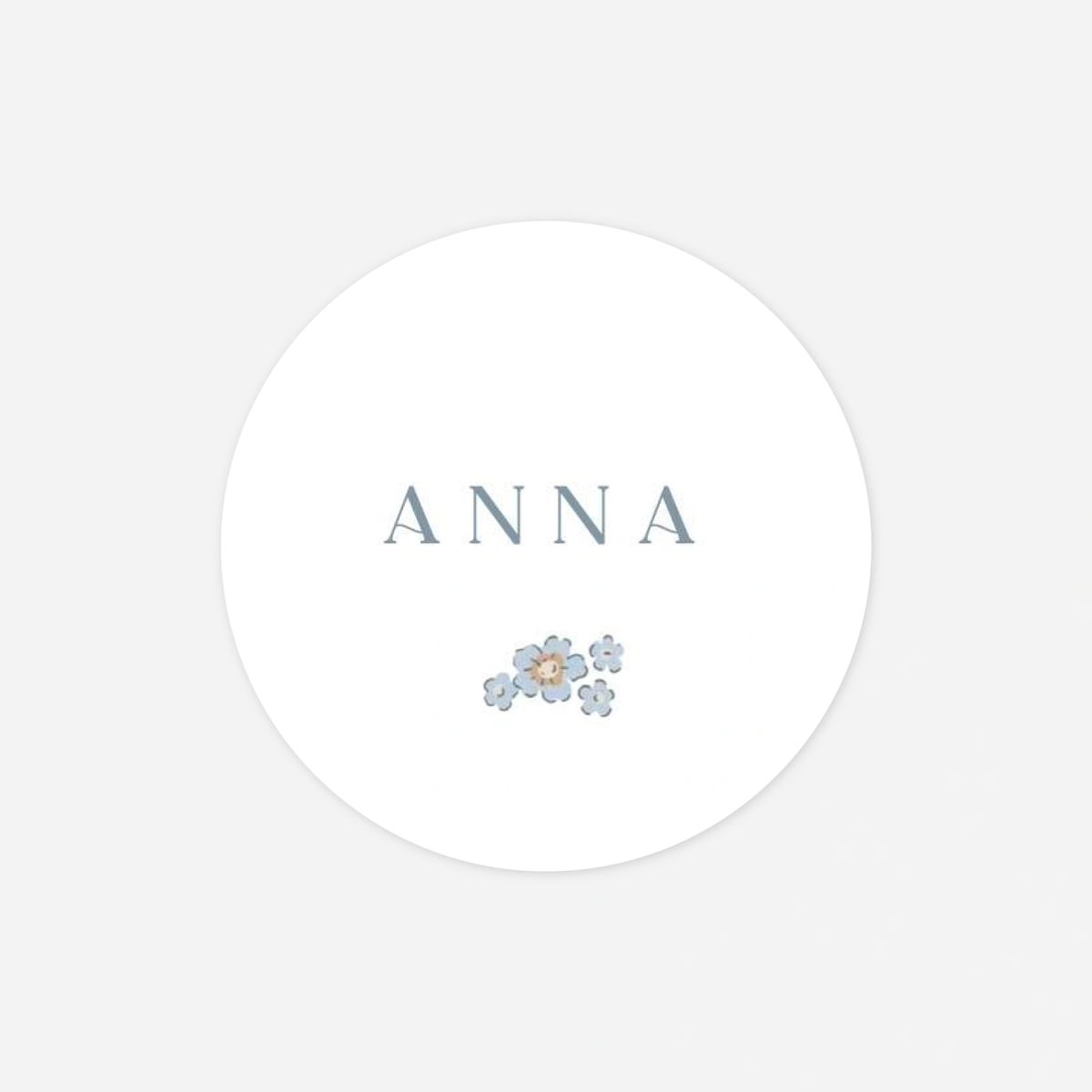 Aufkleber (Gastgeschenk) Blumenmeer