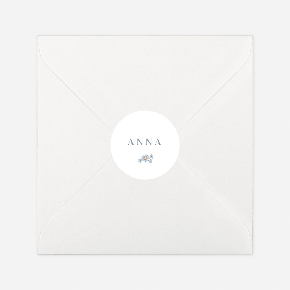 Aufkleber (Gastgeschenk) Blumenmeer