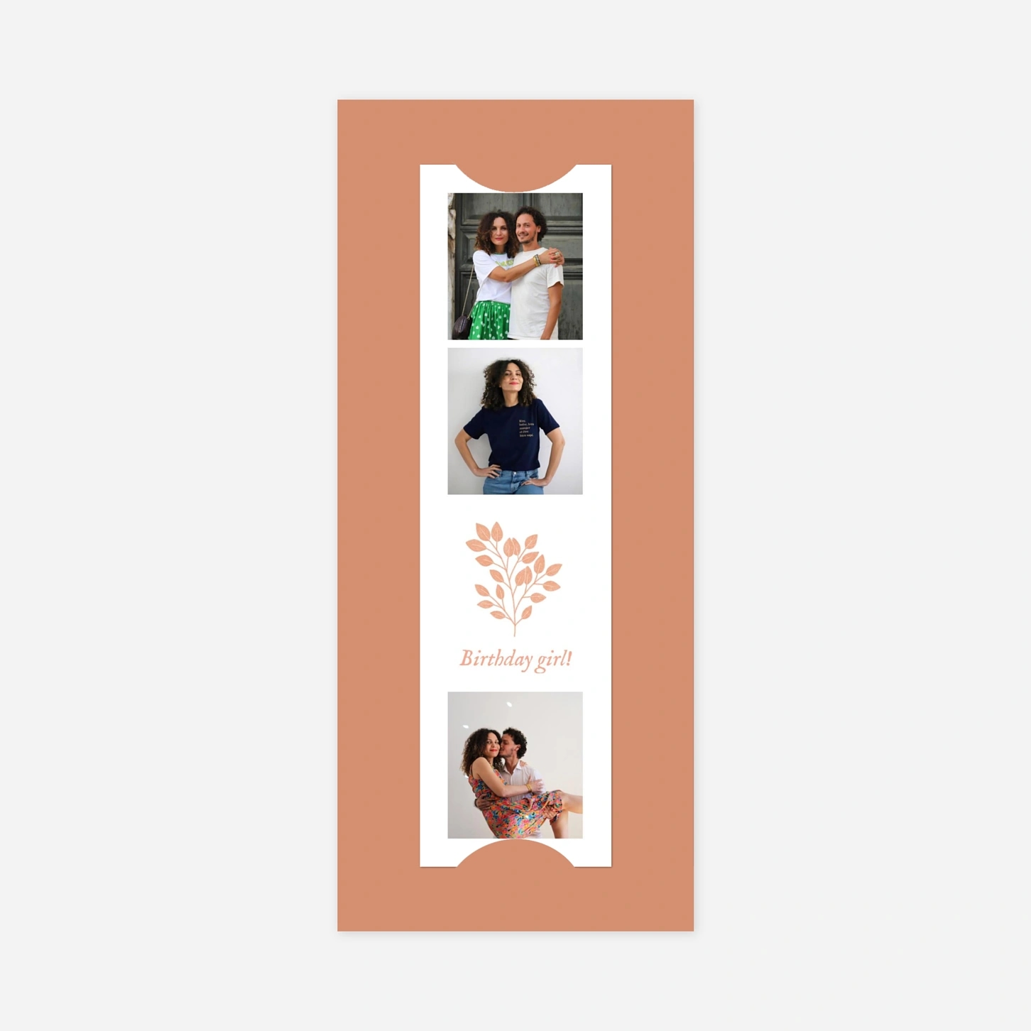 Geburtstagseinladung Blumenornament