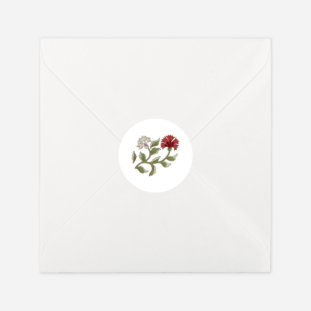 Geschenkaufkleber Weihnachten Blütezeit