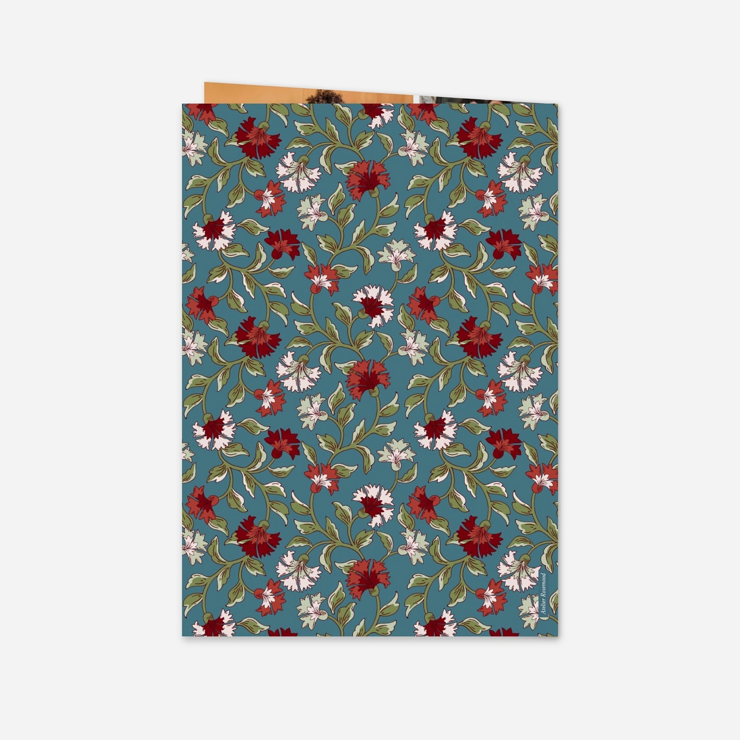 Weihnachtskarte Blütezeit