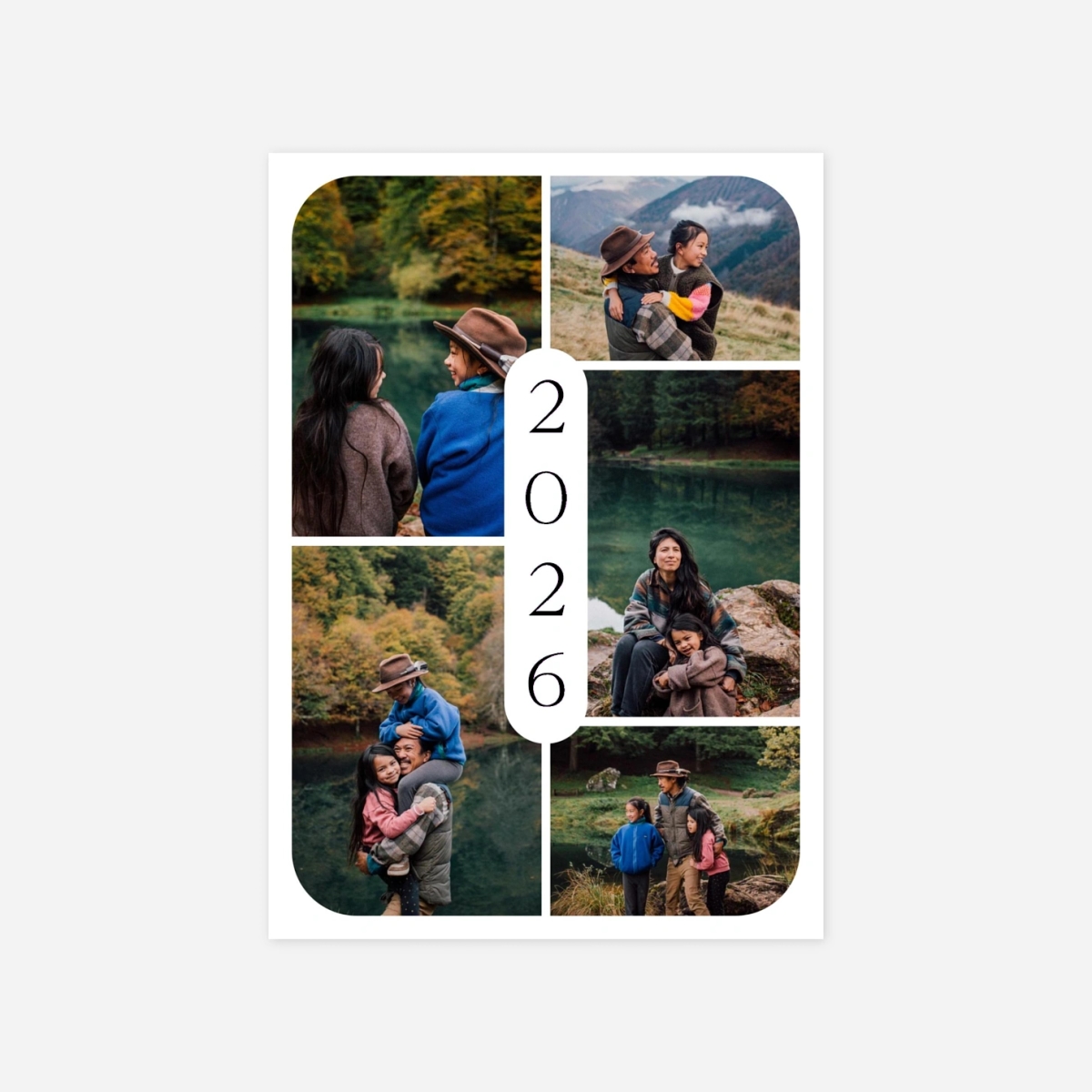 Weihnachtskarte Besondere Momente