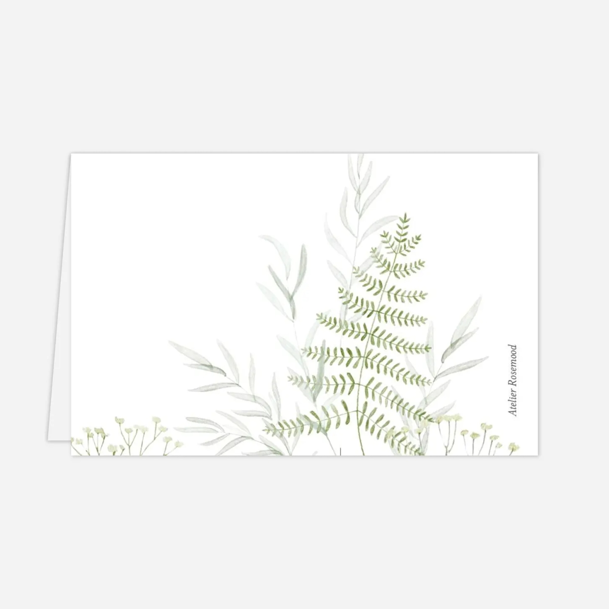 Platzkarte Hochzeit Botanic