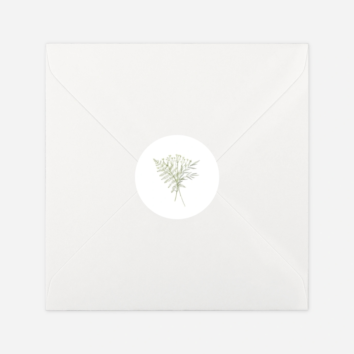 Geschenkaufkleber Hochzeit Botanic