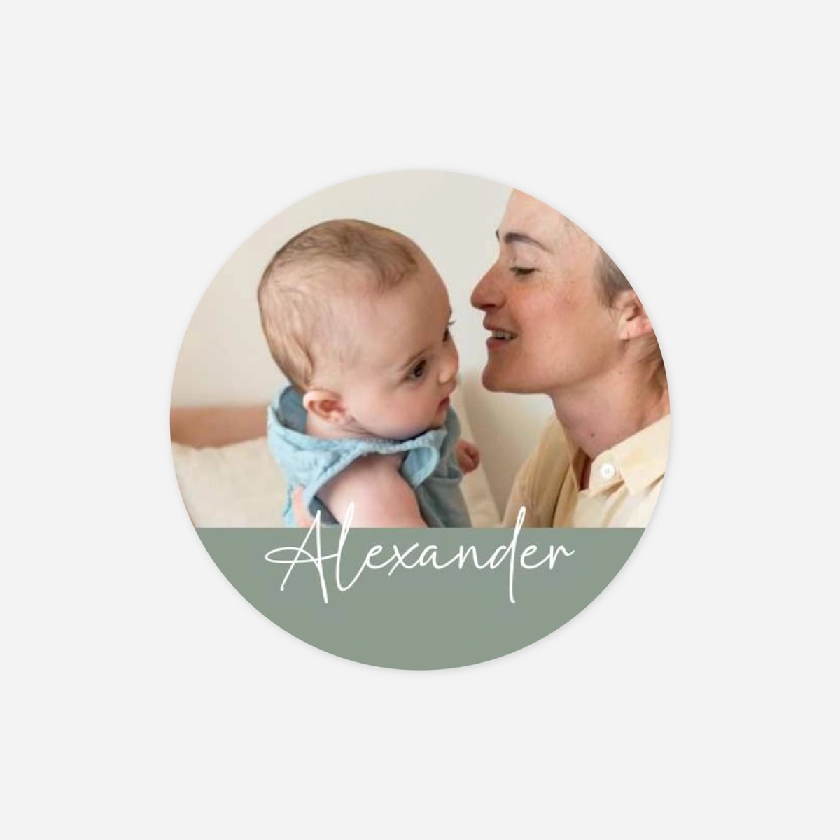 Aufkleber (Gastgeschenk) Kleines Bruderherz