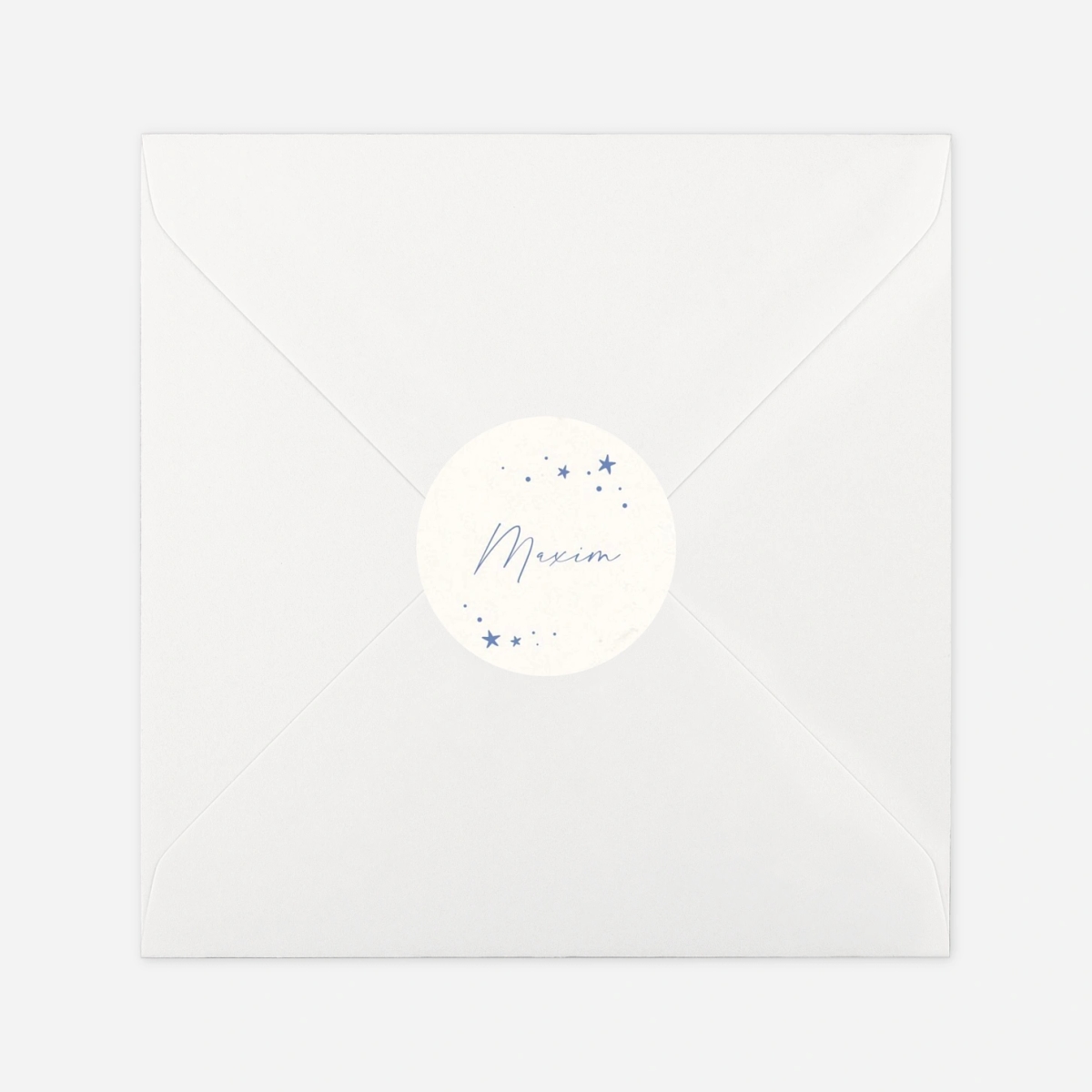 Aufkleber (Gastgeschenk) Blauer Traum