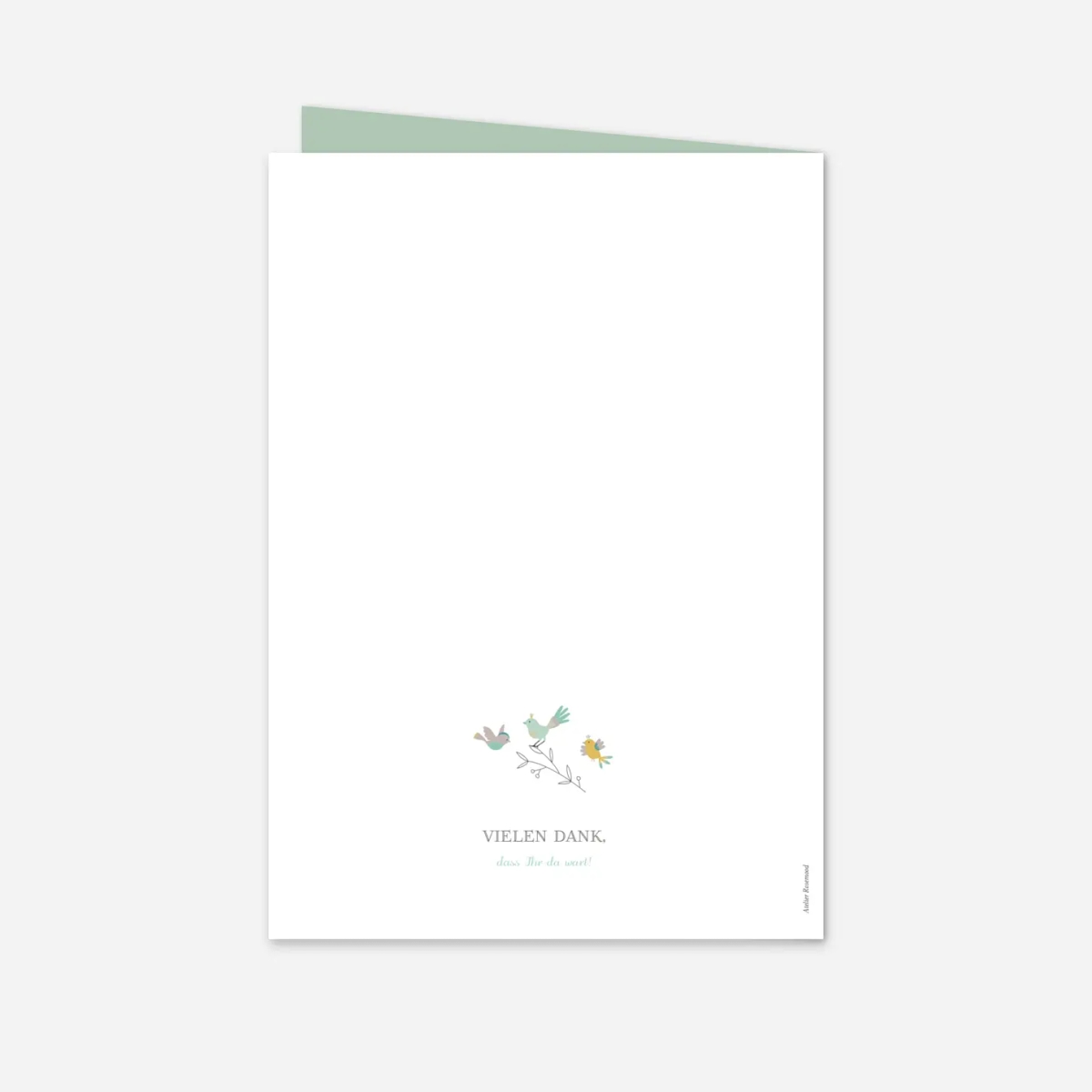 Kirchenheft Taufe Bunte Vögel