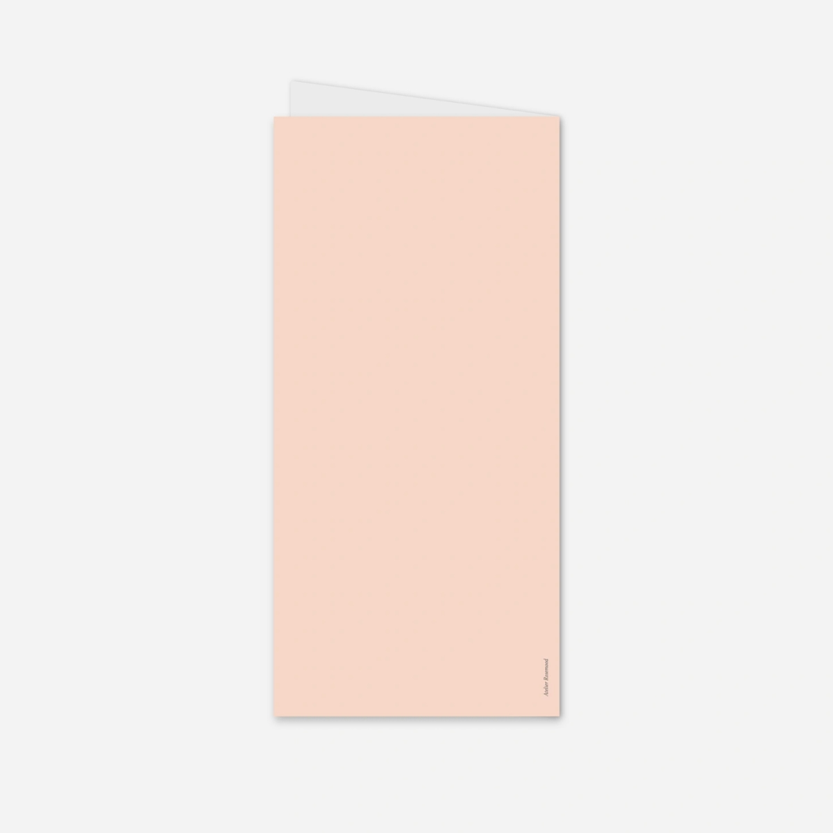 Menükarte Hochzeit Calathea