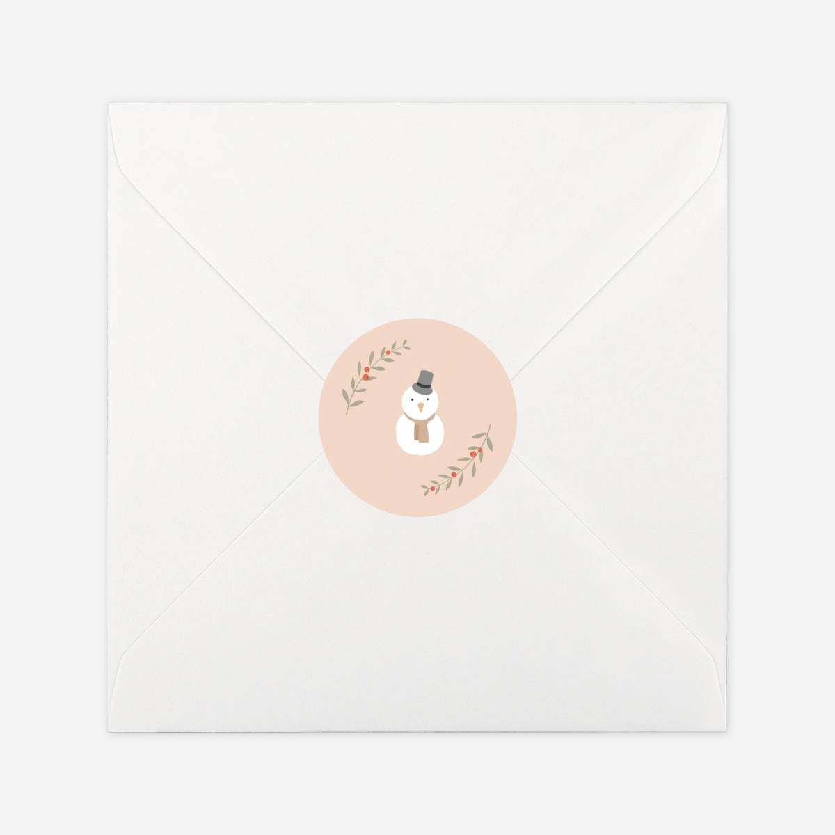 Geschenkaufkleber Weihnachten Cottages