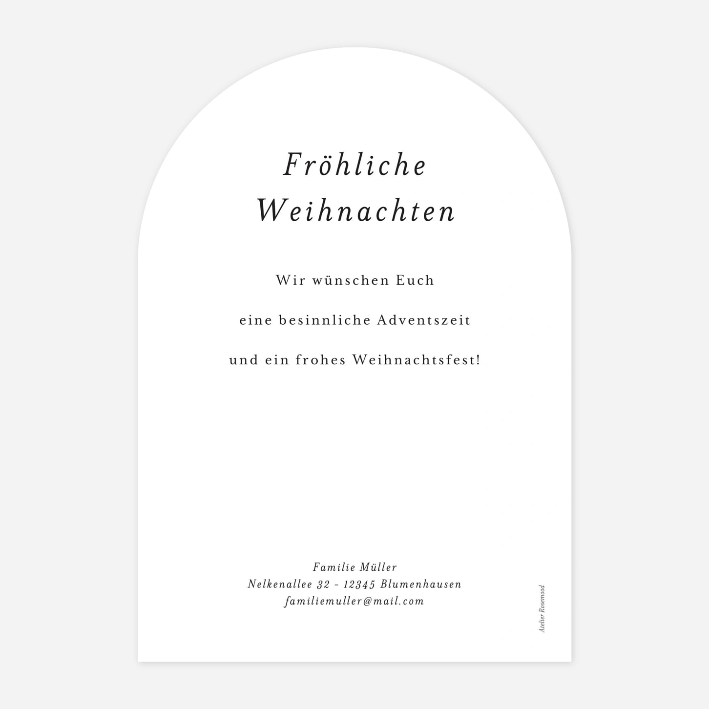 Weihnachtskarte Diashow