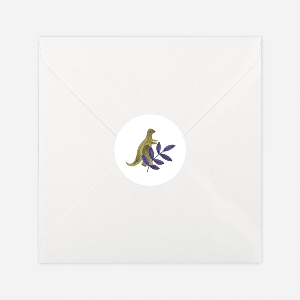 Aufkleber (Gastgeschenk) Dino