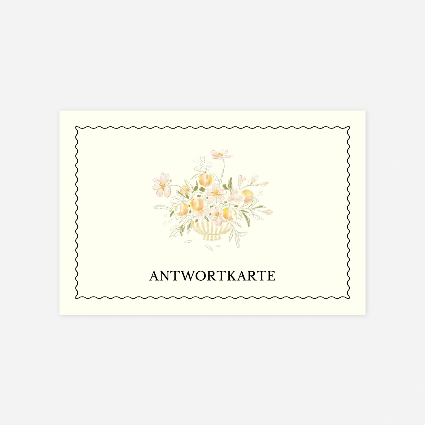 Antwortkarte Hochzeit Dolce Amore