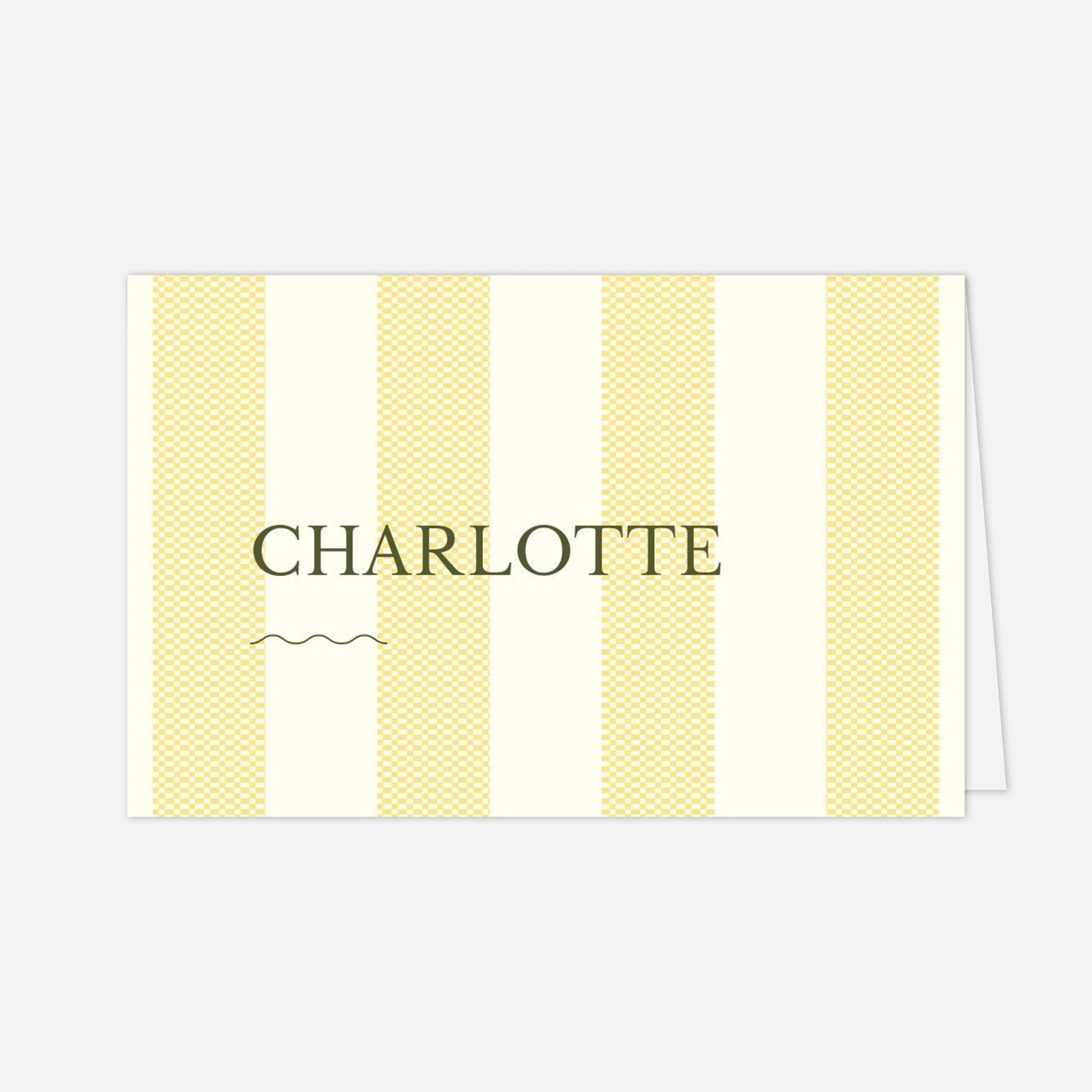 Platzkarte Hochzeit Dolce Amore