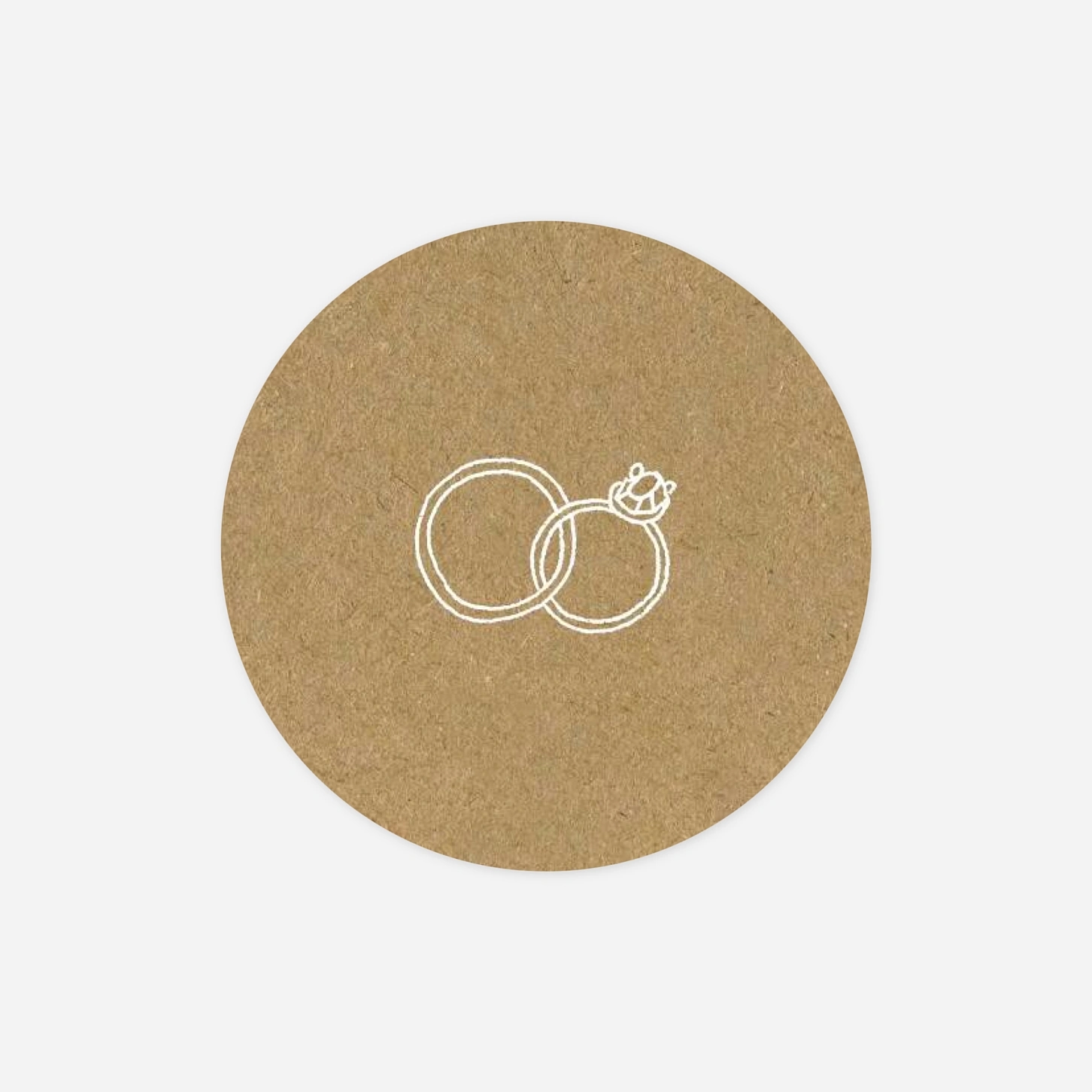 Geschenkaufkleber Hochzeit Doodles