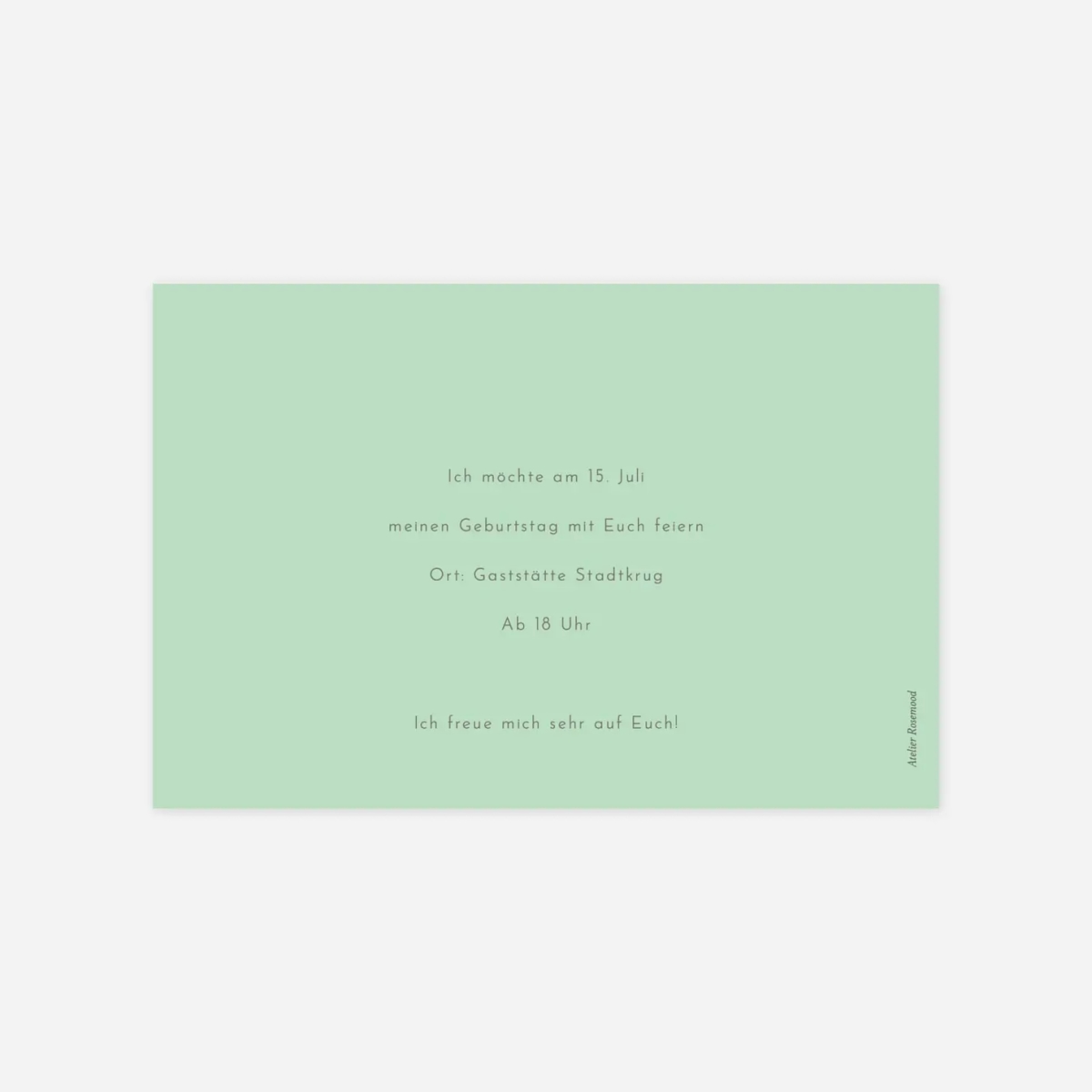 Geburtstagseinladung Edle Funken