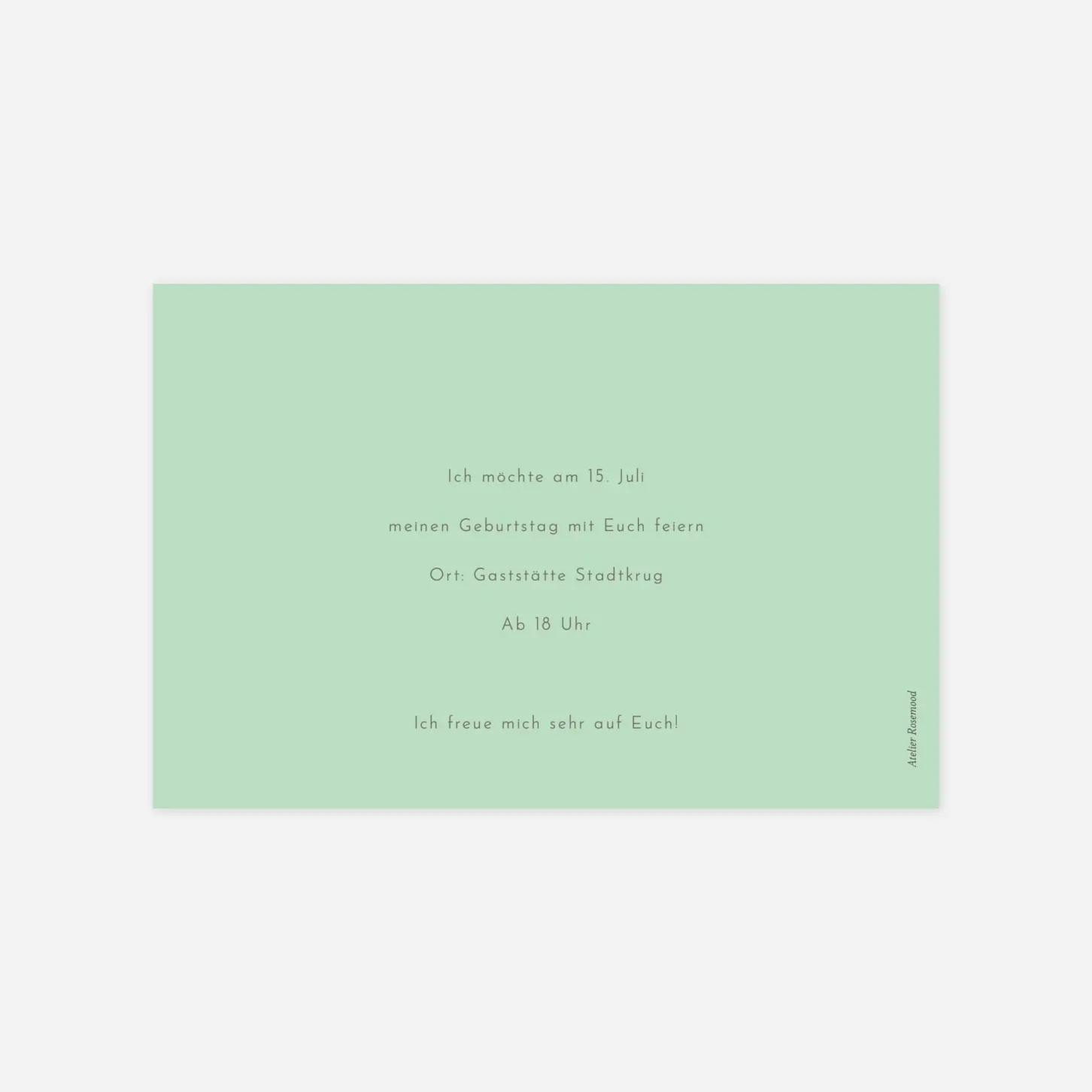 Geburtstagseinladung Edle Funken