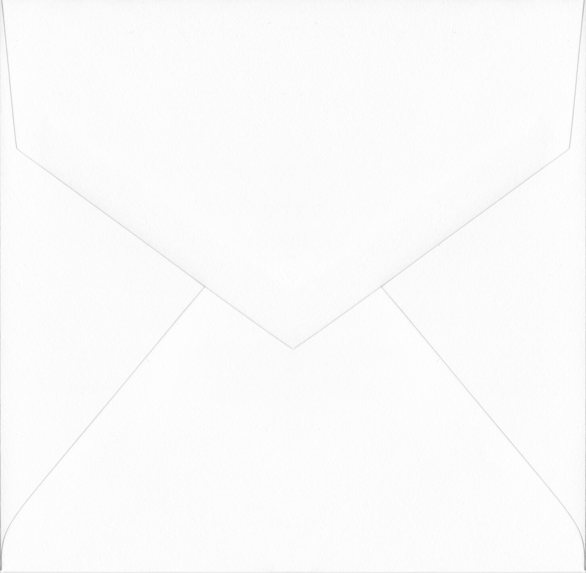 Briefumschlag quadratischer Umschlag groß
