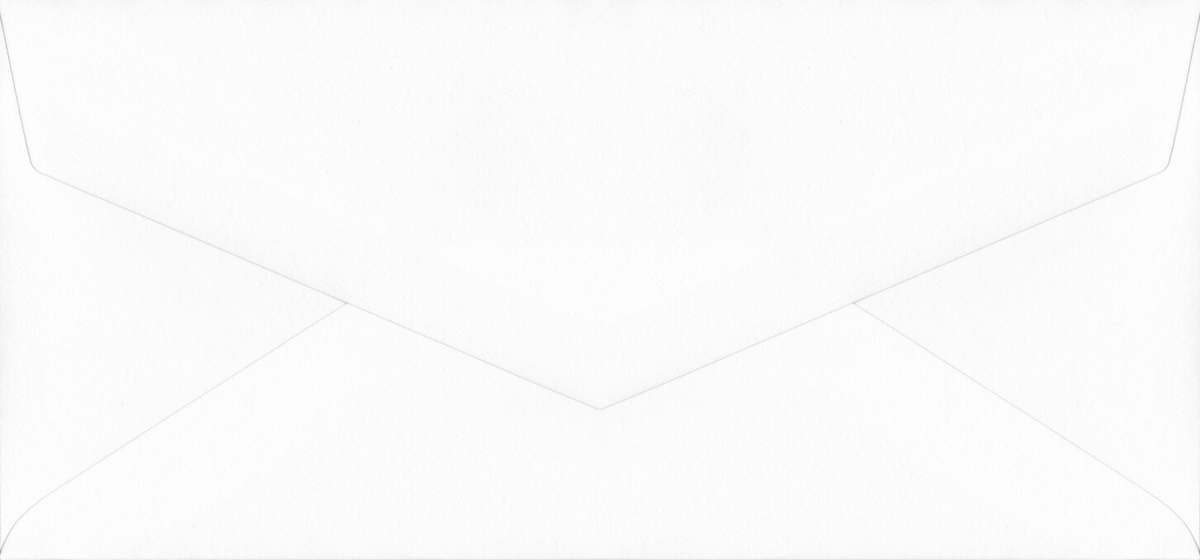 Briefumschlag Rechteckiger Umschlag lang