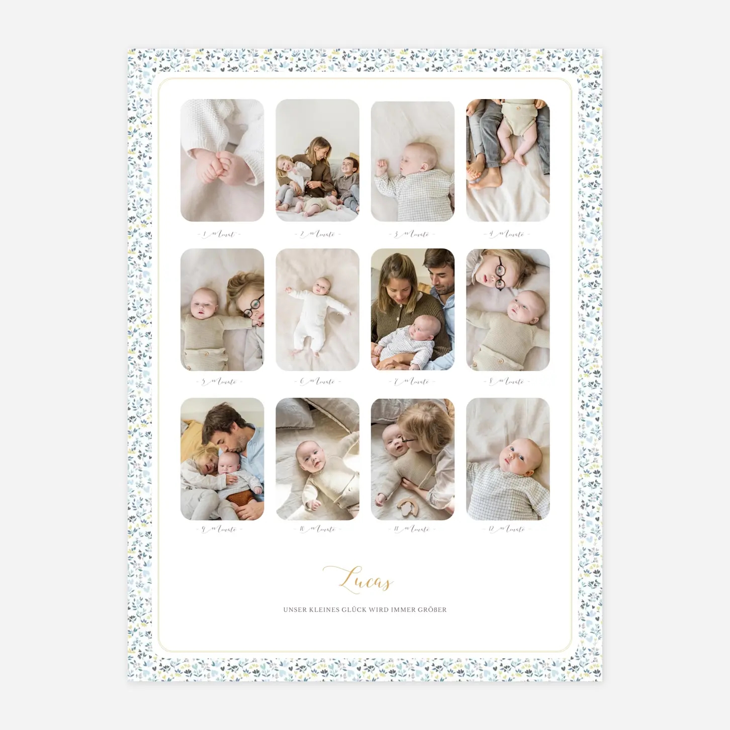 Poster Ein Jahr Liberty Herz