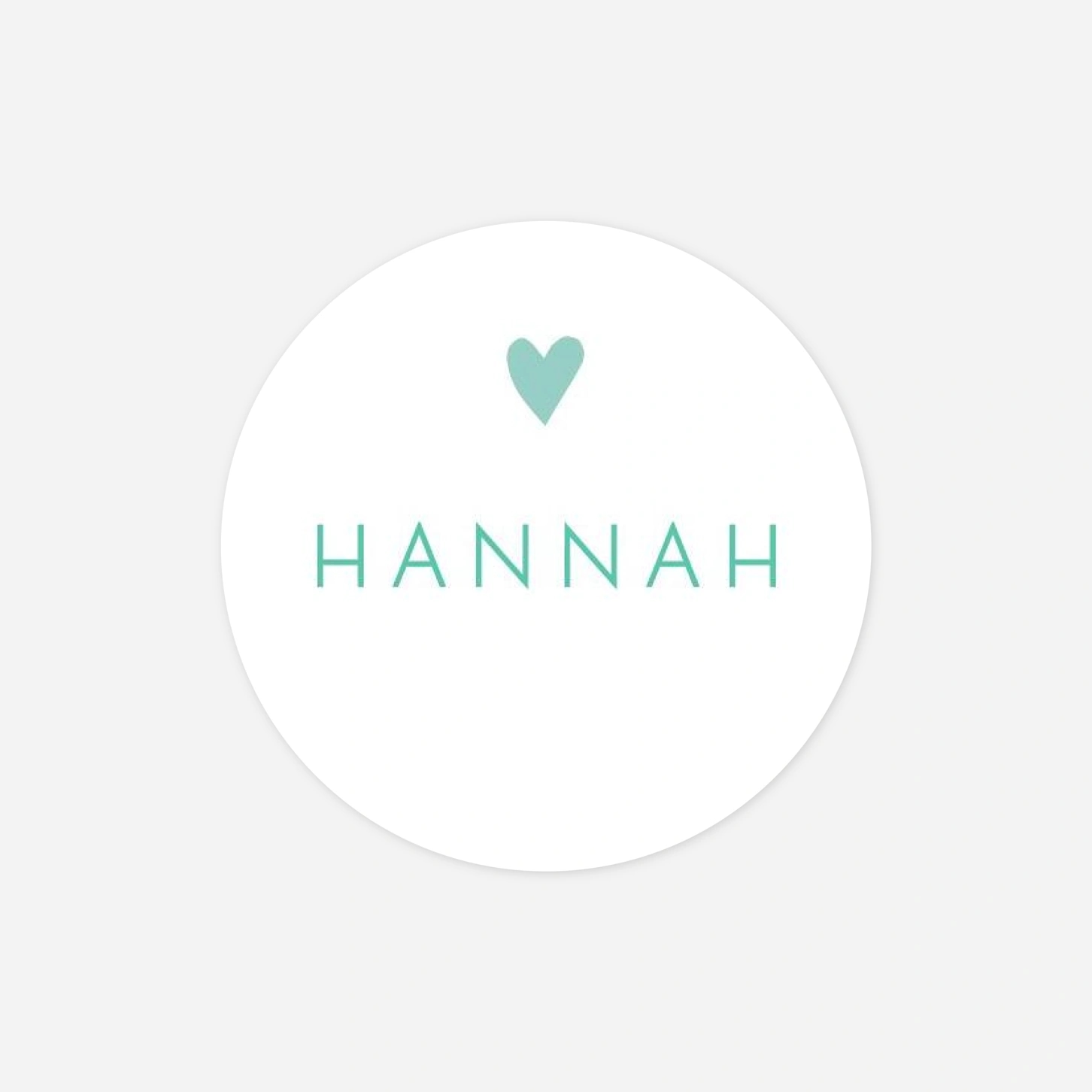 Aufkleber Kommunion Konfirmation Elegant Herz