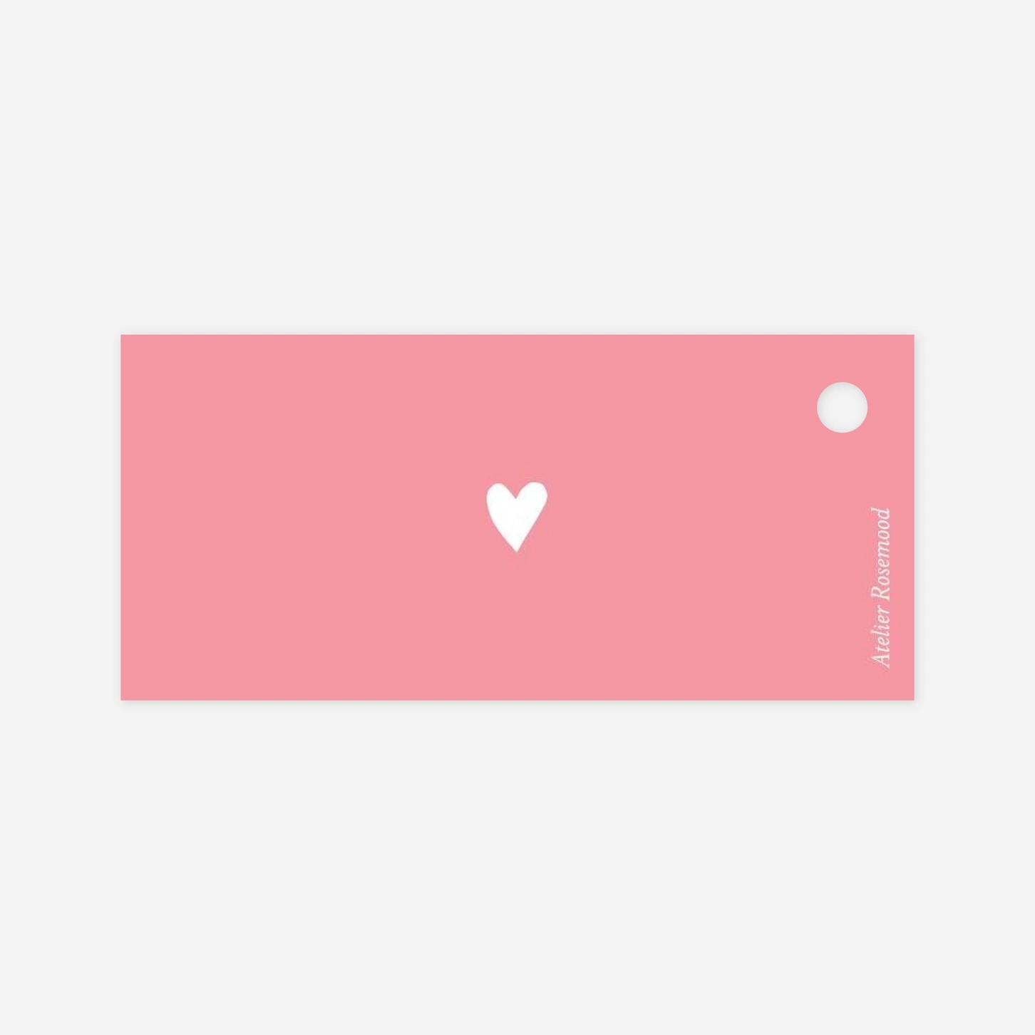 Anhänger Taufe Elegant Herz