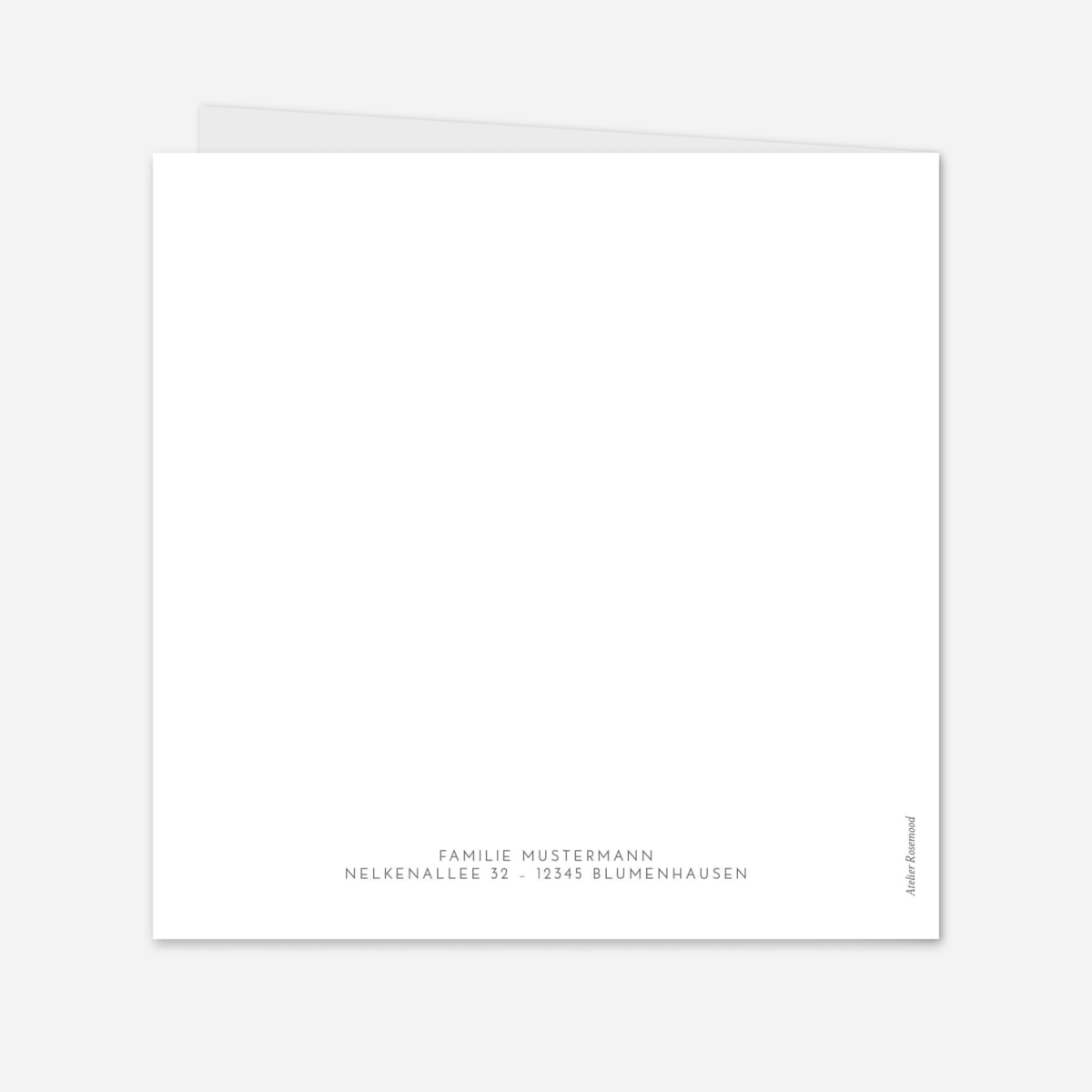 Weihnachtskarte Elegant Tannenbaum