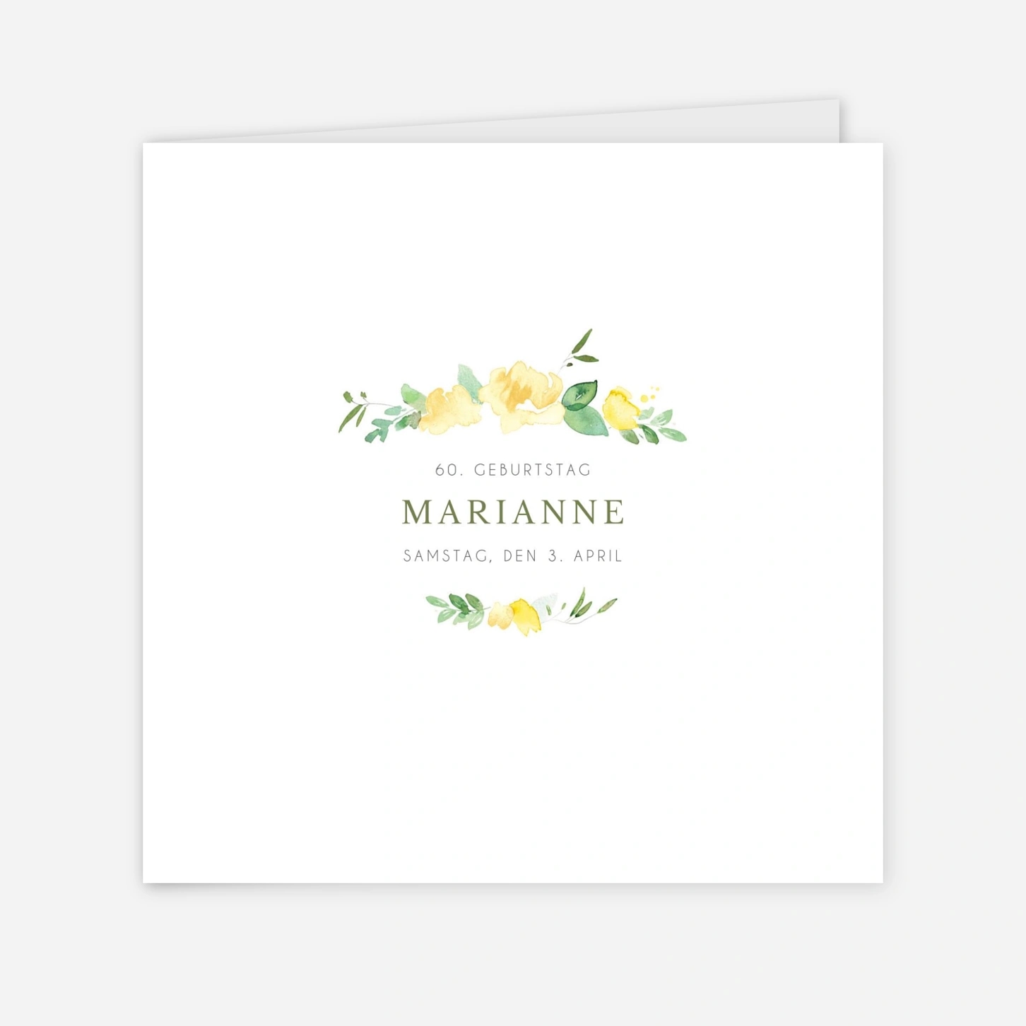 Geburtstagseinladung Englischer Garten