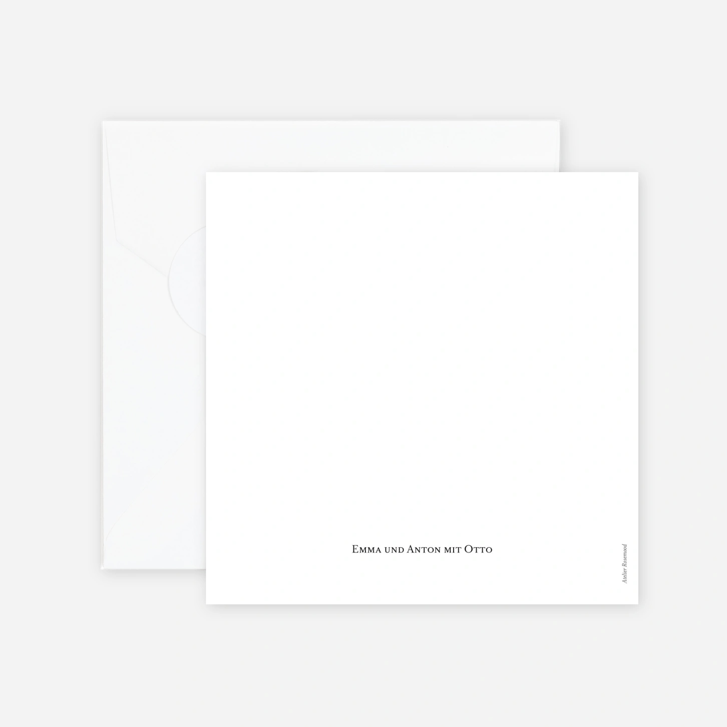 Geburtskarte Erster Augenblick