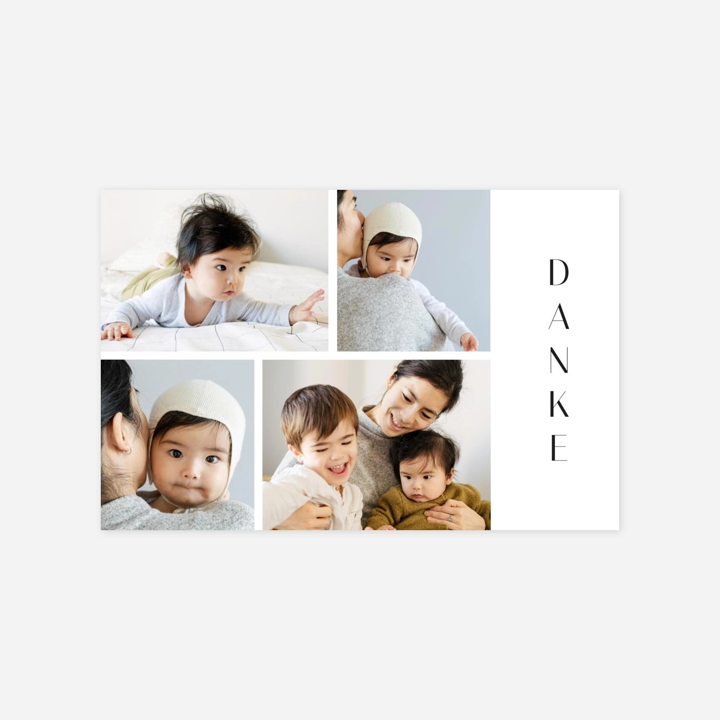 Dankeskarte Geburt Erste Momente