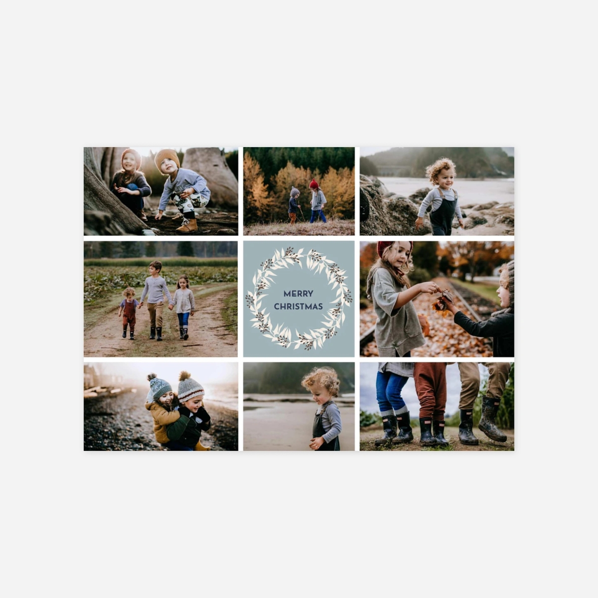 Weihnachtskarte Evergreen Embrace