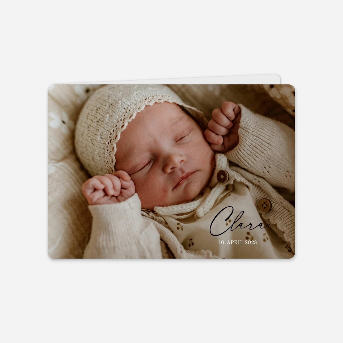 Geburtskarte Kleiner Träumer