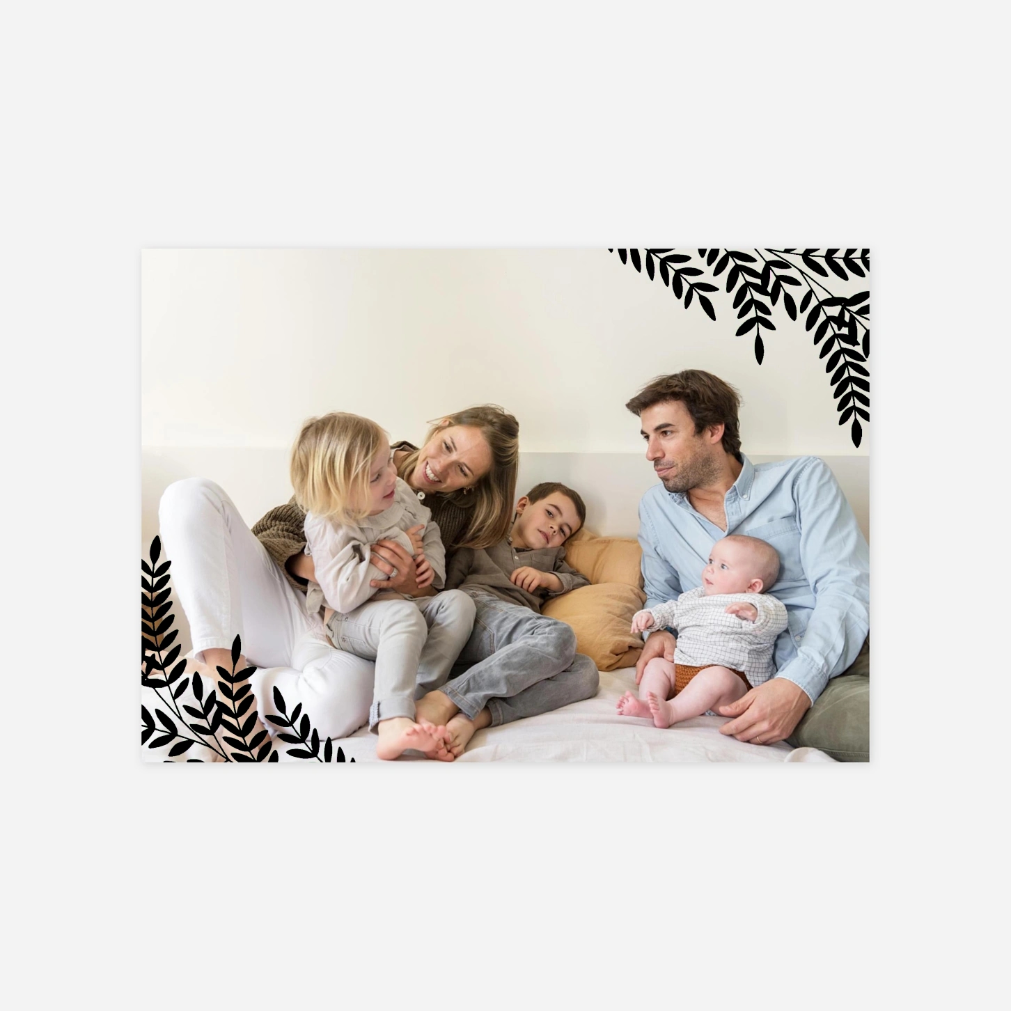 Weihnachtskarte Fauna