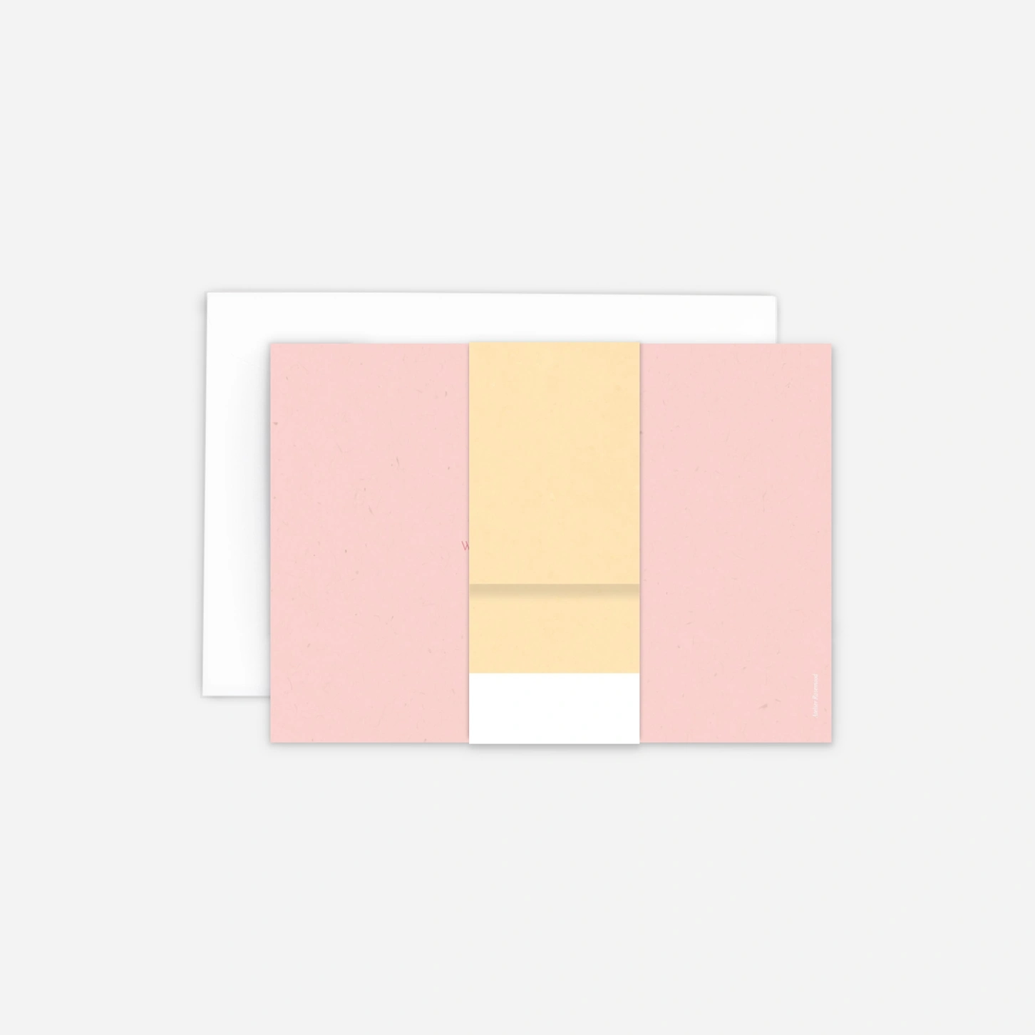 Hochzeitseinladung Farbenduett