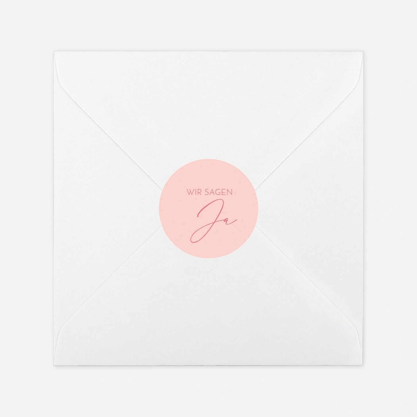 Geschenkaufkleber Hochzeit Farbenduett