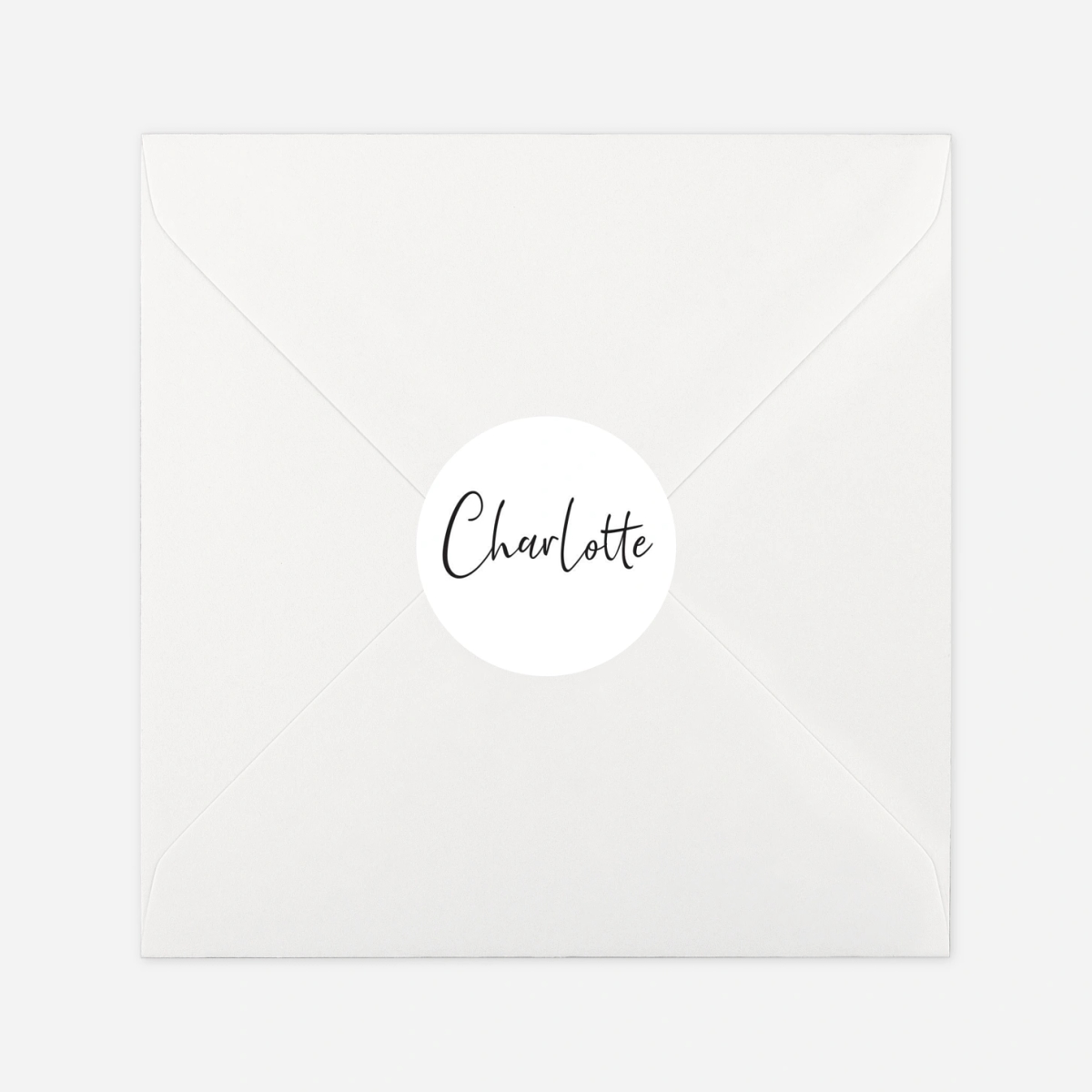 Aufkleber (Gastgeschenk) Federleicht