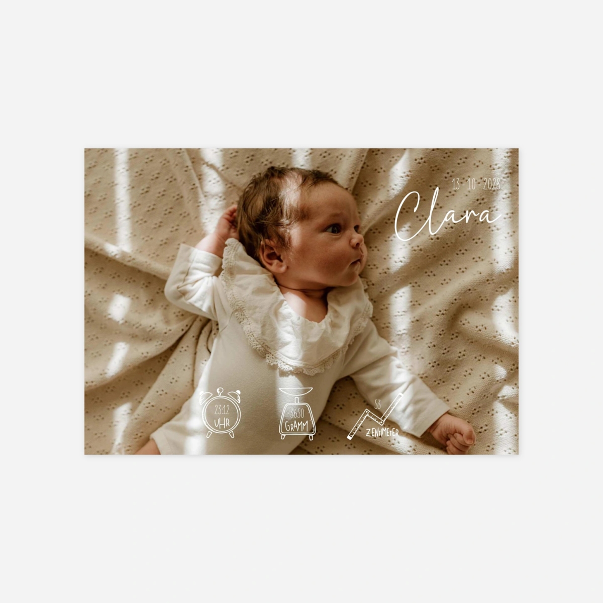 Geburtskarte Feenstaub