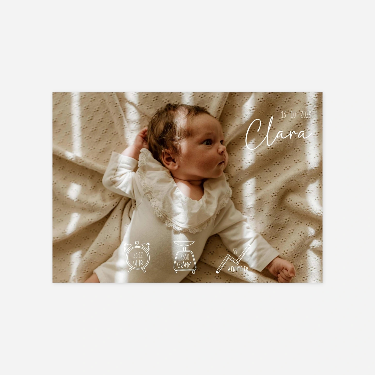 Geburtskarte Feenstaub