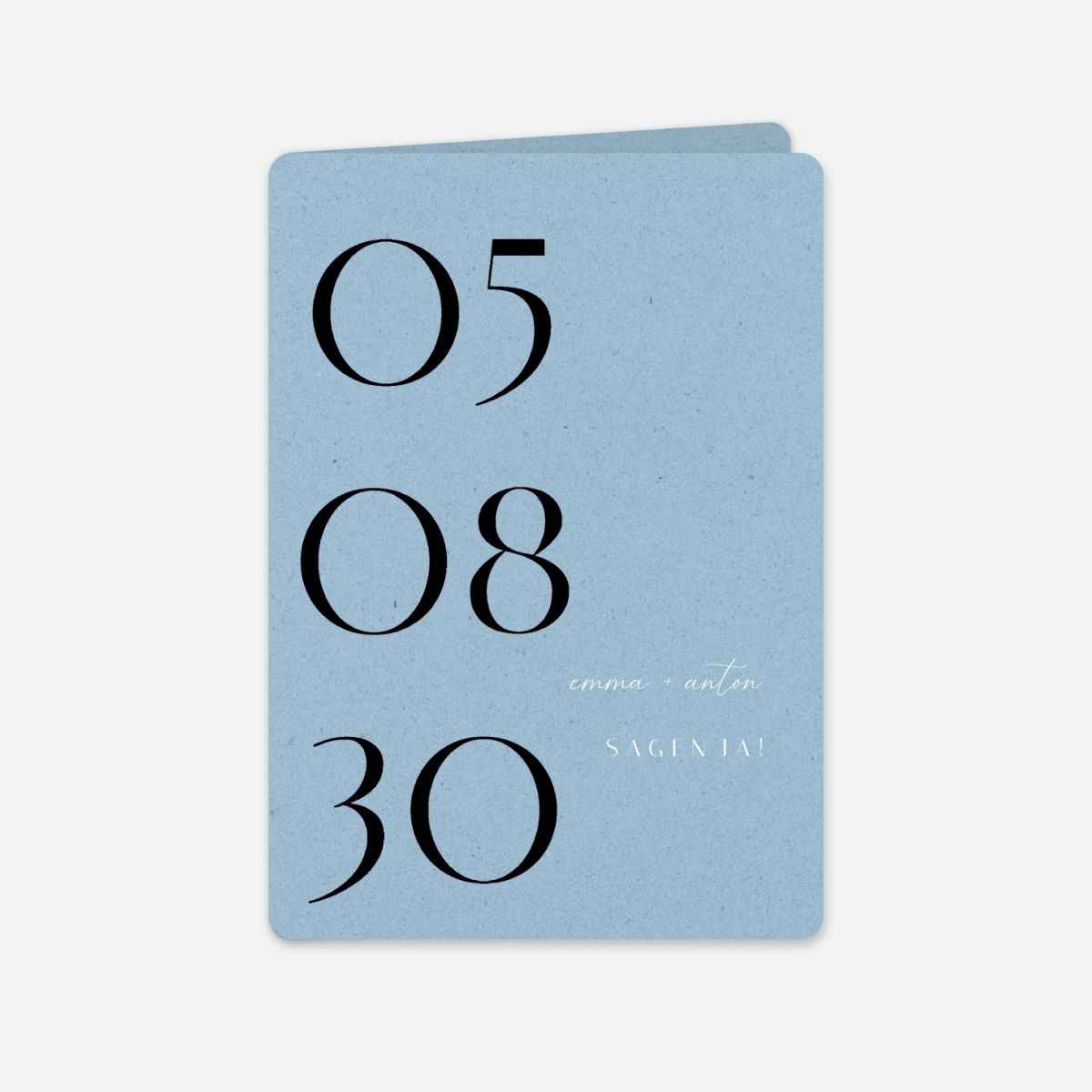 Hochzeitseinladung Feine Harmonie