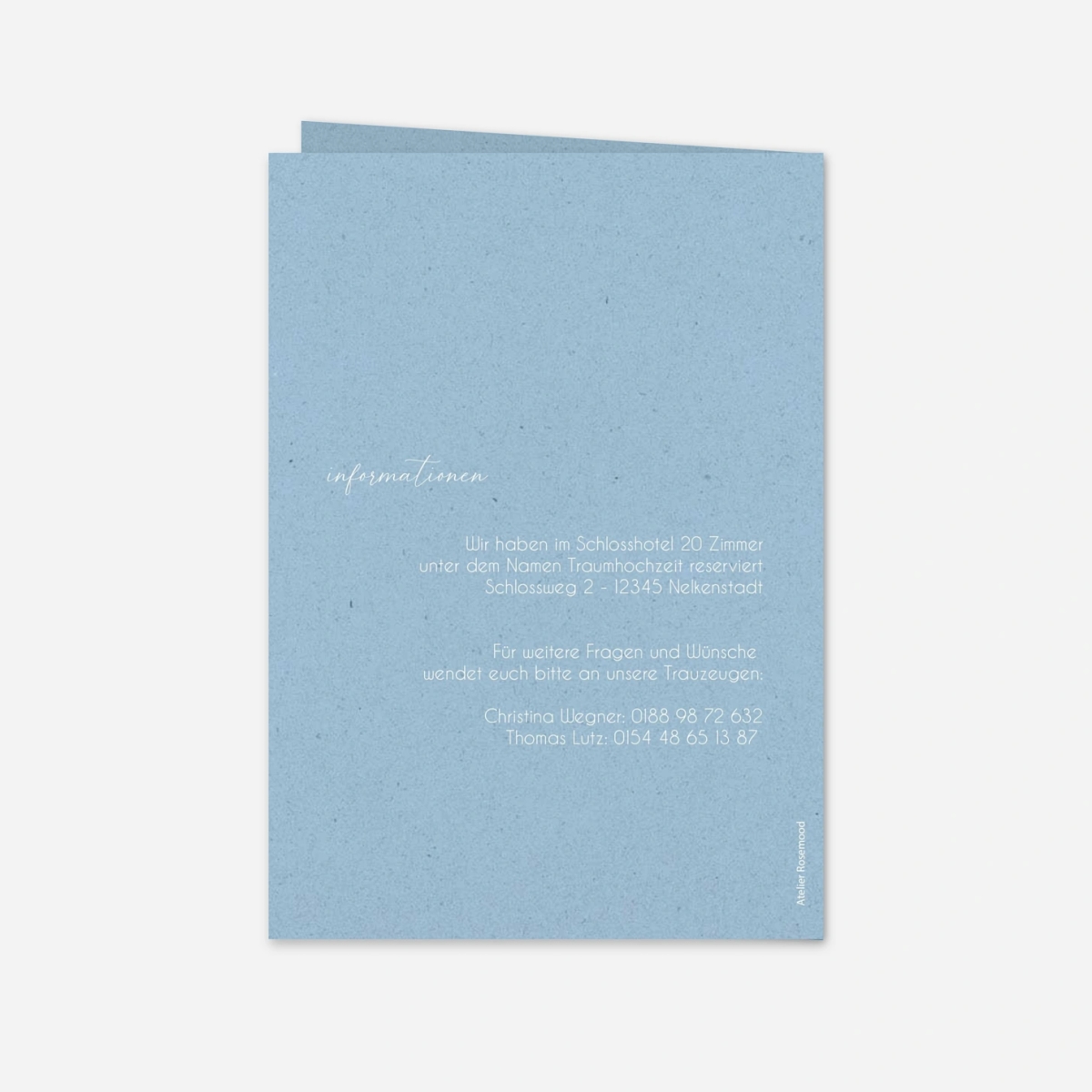 Hochzeitseinladung Feine Harmonie