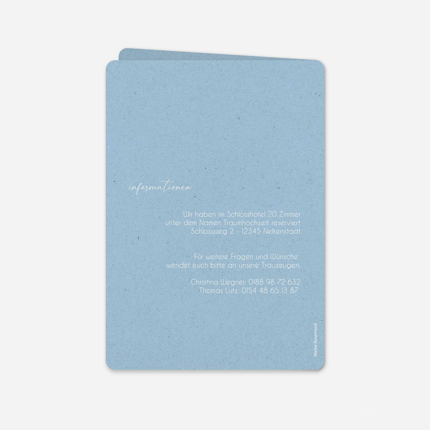 Hochzeitseinladung Feine Harmonie