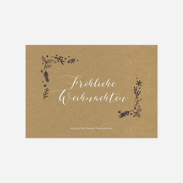 Festliches Ornament Gold