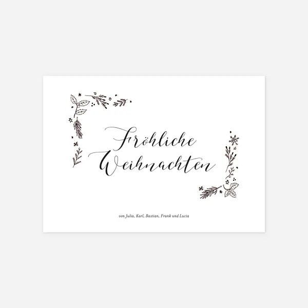 Festliches Ornament Gold