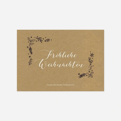 Festliches Ornament Gold