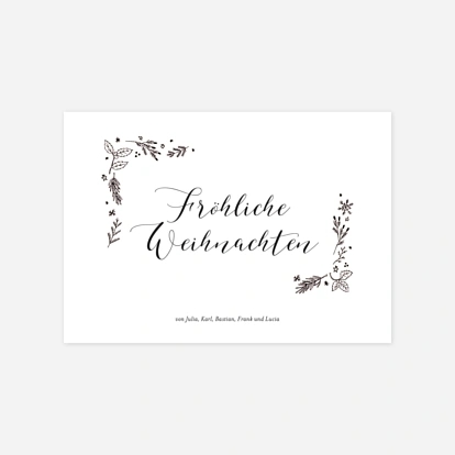 Festliches Ornament Gold